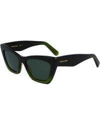 Ferragamo - Sf929Sn 316 Sunglasses Acetate Butterfly Normal Normal - Lyst