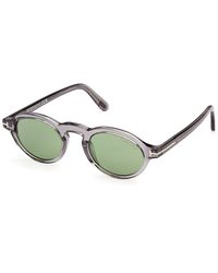 Tom Ford - Ft1332 Aristotele-02 20N Sunglasses Acetate Round Normal - Lyst