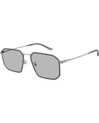 Emporio Armani - Ea2165D 300387 Sunglasses Metal Geometric Normal - Lyst