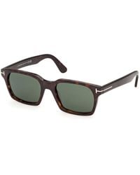 Tom Ford - Ft1403 Hayden-02 52N Sunglasses Acetate Squared Normal - Lyst