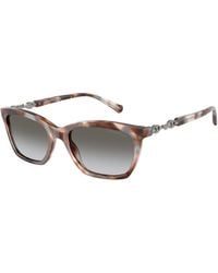 Emporio Armani - Ea4238 61953C Sunglasses Acetate Cat Eye Normal Shaded - Lyst