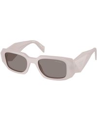 Prada - Pr 17Ws 21H80Q Sunglasses Acetate Squared Normal - Lyst