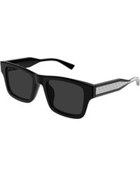Gucci - Gg2072Sa 001 Sunglasses Acetate Squared - Lyst