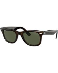 Ray-Ban - Rb2140f Original Wayfarer Photochromic Low Bridge Fit Sunglasses - Lyst