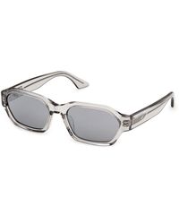 Gcds - Gd0076 20C Sunglasses Acetate Smoke Geometric Normal - Lyst