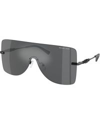 Michael Kors - Mk1148 London 10056G Sunglasses Metal Squared Normal Mirror - Lyst