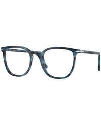 Persol - Po3338V 1193 Optical Frames Acetate Transparent Pantos Normal - Lyst