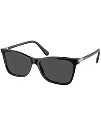 Swarovski - Sk6004 100187 Sunglasses Acetate Squared Normal - Lyst