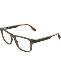 Lacoste - L4011 200 Optical Frames Bio-Injected Squared Normal - Lyst