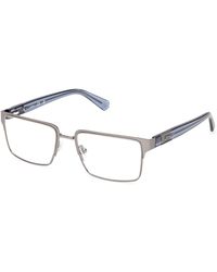 Guess - Gu50370 009 Optical Frames Metal Squared Normal - Lyst