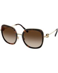 Ralph Lauren - Rl7088 911613 Sunglasses Metal Squared Normal Shaded - Lyst