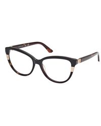 Guess - Gm50011 005 Optical Frames Acetate Cat Eye Normal - Lyst