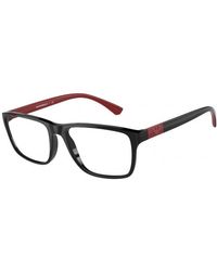 Emporio Armani - Ea3091 5017 Optical Frames Plastic Squared - Lyst