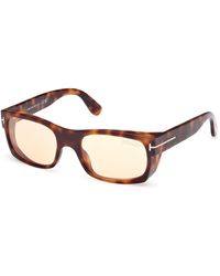 Tom Ford - Ft1181 Juan 53E Sunglasses Acetate Squared Photochromatic - Lyst