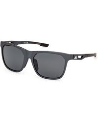 adidas Originals - Sp0091 02D Sunglasses Injected Smoke Squared Polarized - Lyst