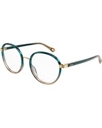 Chloé - Ch0033O 006 Optical Frames Injected Transparent Round - Lyst