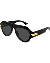 Bottega Veneta - Bv1488S 006 Sunglasses Acetate Pilot - Lyst