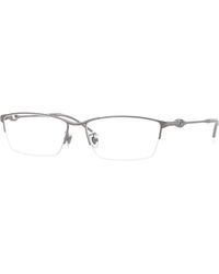 DIESEL - Dl5011D 1047 Optical Frames Metal Transparent Squared Normal - Lyst