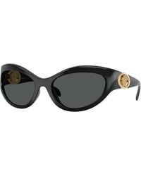 Versace - Ve4485 Gb1/87 Sunglasses Injected Cat Eye Normal - Lyst