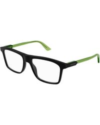 Gucci - Gg1820O 006 Optical Frames Acetate Transparent Squared - Lyst