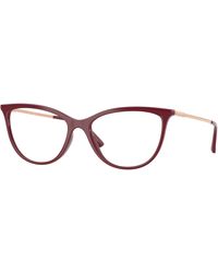 Vogue Eyewear - Vo5239 2875 Optical Frames Injected Transparent Cat Eye Normal - Lyst