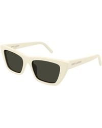 Saint Laurent - Sl 276 Mica 056 Sunglasses Acetate Cat Eye - Lyst