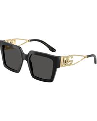 Dolce & Gabbana - Dg4446B 335587 Sunglasses Acetate Squared Normal - Lyst