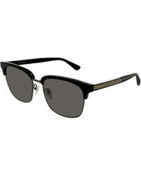 Gucci - Gg0382S 001 Sunglasses Plastic Squared Normal - Lyst