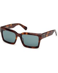 MAX&Co. - Mo0132 52N Sunglasses Acetate Squared Normal - Lyst
