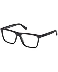 Guess - Gu50186 001 Optical Frames Acetate Squared Normal - Lyst