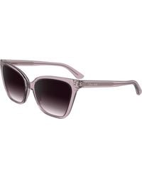 Calvin Klein - Ck24507S 601 Sunglasses Bio-Inject Cat Eye Normal Shaded - Lyst