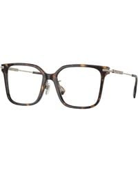 Burberry - Be2376 Elizabeth 3002 Optical Frames Acetate Transparent Squared Normal - Lyst