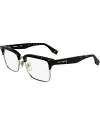 KARL LAGERFELD - Kl6202 242 Optical Frames Metal Squared Normal - Lyst