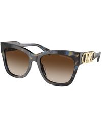 Michael Kors - Mk2182U Empire Square 395213 Sunglasses Acetate Butterfly Normal Shaded - Lyst