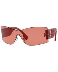 Burberry - Be3137 110984 Sunglasses Metal Squared - Lyst