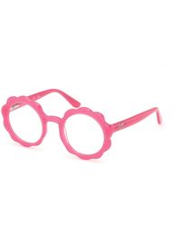 Guess - Gu50142 074 Optical Frames Acetate Round Normal - Lyst