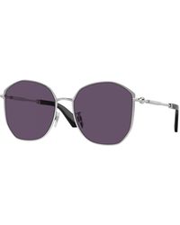 Burberry - Be3153D 10051A Sunglasses Metal Geometric Normal - Lyst