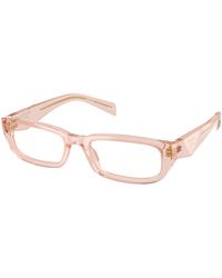 Prada - Pr B05V 19Q1O1 Optical Frames Acetate Squared Normal - Lyst