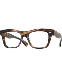 Oliver Peoples - Ov5542U Ms. Oliver-R 1003 Optical Frames Acetate Transparent Squared Normal - Lyst