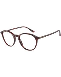 Giorgio Armani - Ar7237 5962 Optical Frames Acetate Transparent Pantos Normal - Lyst