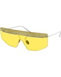 Prada - Pr B55S 1Bc20O Sunglasses Metal Geometric Normal - Lyst