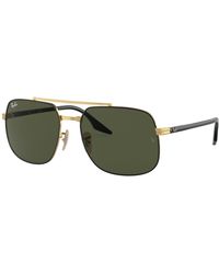 Ray-Ban - Rb3699 Sunglasses Frame Green Lenses - Lyst