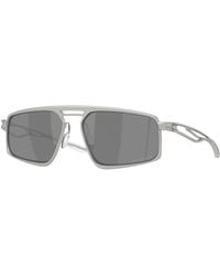 Oakley - Oo6031 Bushwick 603105 Sunglasses Titanium Squared Polarized - Lyst