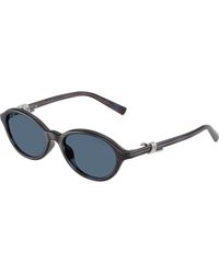 Tiffany & Co. - Tf4266U 847380 Sunglasses Injected Round Normal - Lyst