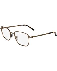Lacoste - L2311 750 Optical Frames Metal Squared Normal - Lyst