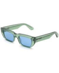 Retrosuperfuture - K2F Ra Sage Sunglasses Acetate Light Squared Normal - Lyst