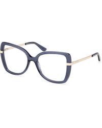 Guess - Gu50245 090 Optical Frames Acetate Butterfly Normal - Lyst