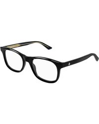 Montblanc - Mb0385O 008 Optical Frames Acetate Transparent Squared - Lyst