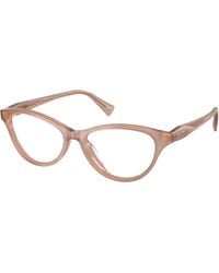 Ralph Lauren - Ra7197U 6114 Optical Frames Acetate Transparent Cat Eye Normal - Lyst