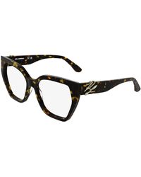 KARL LAGERFELD - Kl6214 242 Optical Frames Acetate Squared Normal - Lyst